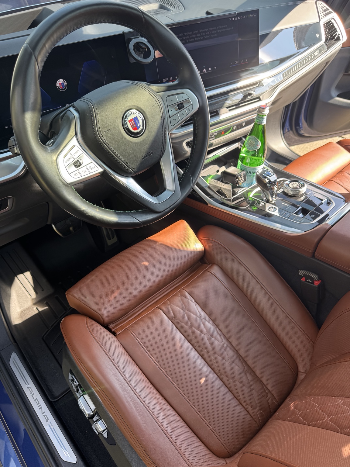 BMW Alpina interior detailing