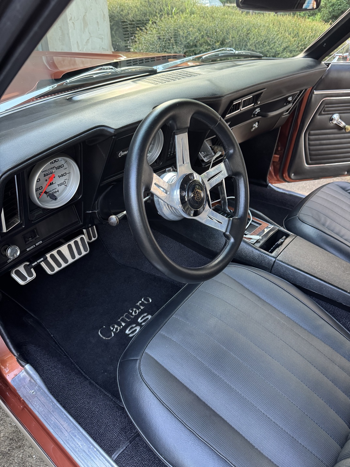 Classic Camaro interior detailing